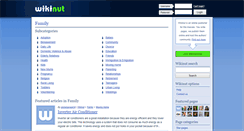 Desktop Screenshot of family.wikinut.com