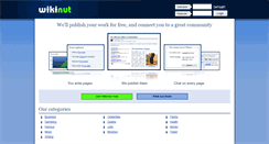Desktop Screenshot of fwww.wikinut.com